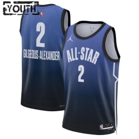 Dres All-Star 2023 Team 1 Shai Gilgeous Alexander 2 Nike Plava Swingman - Dječji